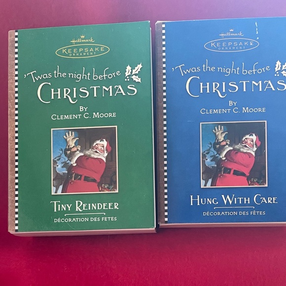 'Twas the night before CHRISTMAS Hallmark Ornaments - Picture 7 of 7